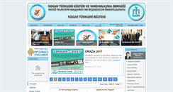 Desktop Screenshot of nogay.org.tr
